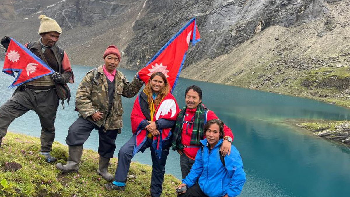 जुम्लाको गुठीचौरमा गोठालाले पत्ता लगाए आकाशे ताल