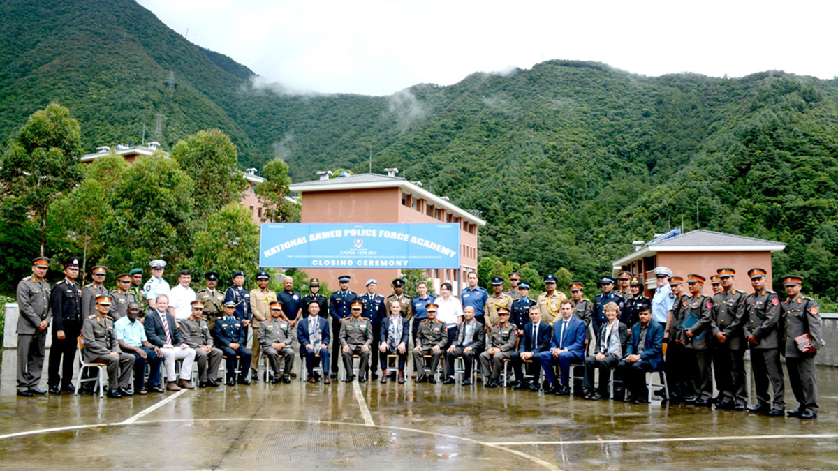 नेपालमा ९ देशका सुरक्षाकर्मीलाई सशस्त्रको विशेष तालिम