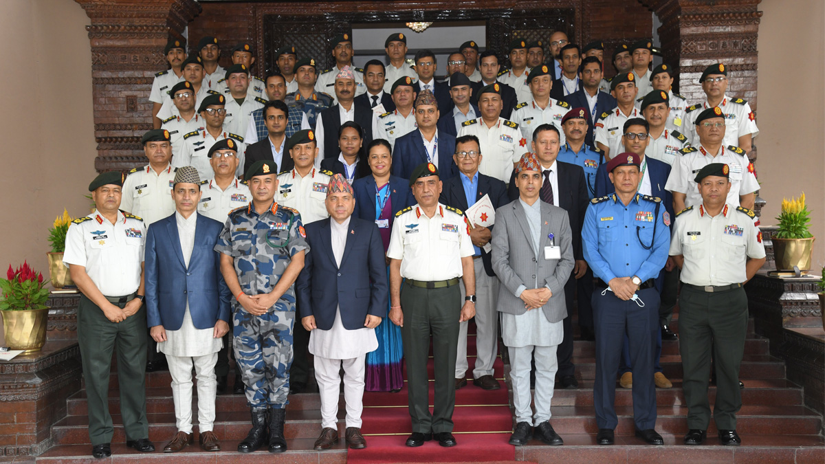 अन्तर्राष्ट्रिय सीमा सुरक्षा तथा व्यवस्थापन र सीमा अपराध रोक्न नेपाली सेनाले लियो अग्रसरता