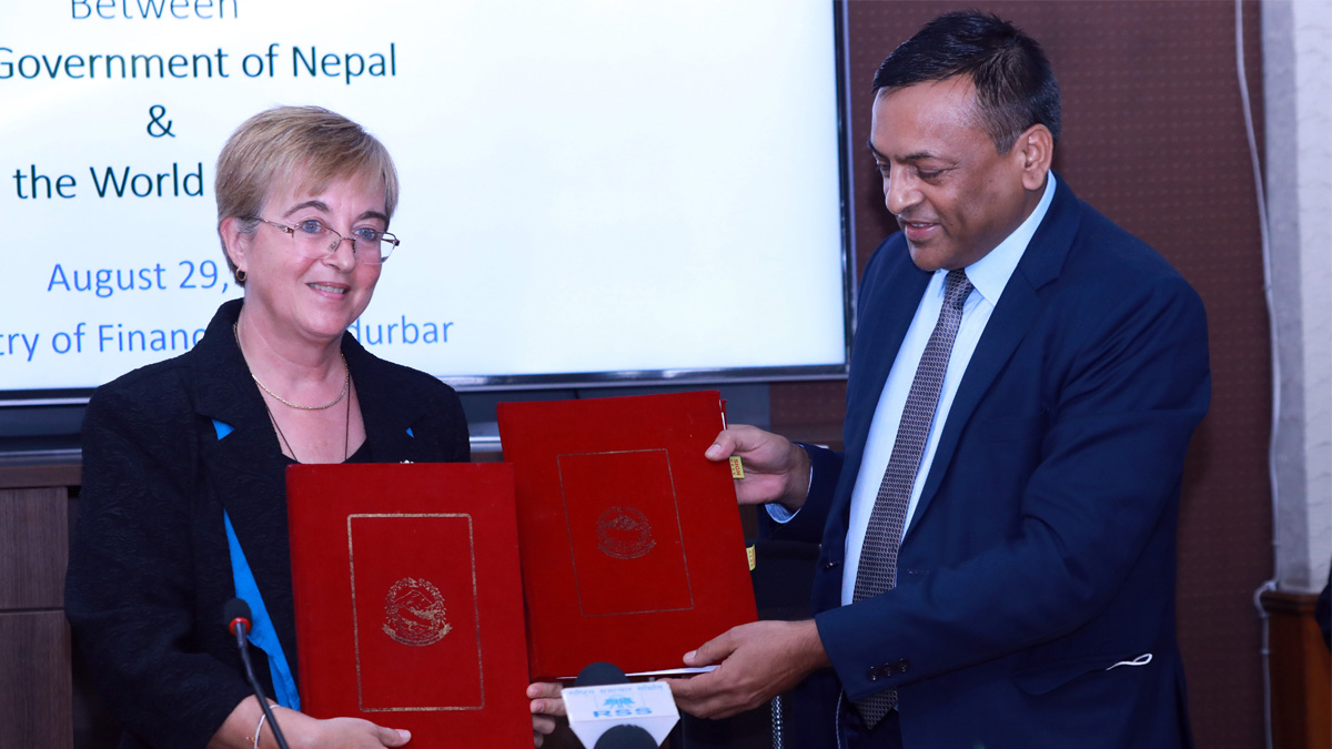 विश्व बैंकले नेपाललाई १२ अर्ब ७५ करोड सहुलियतपूर्ण ऋण दिने