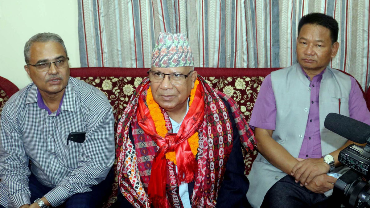 इमानदार वामपन्थी विचारधारा बोकेका जुनसुकै पार्टीसँग एकता हुन्छ : माधव नेपाल