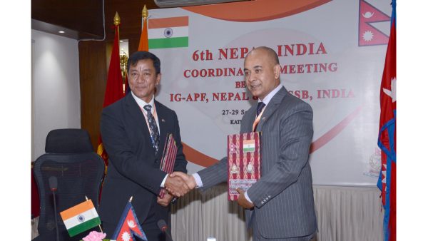 सीमा सुरक्षालाई थप प्रभावकारी बनाउने सहमति गर्दै सकियो नेपाल-भारत सीमा सुरक्षा बैठक