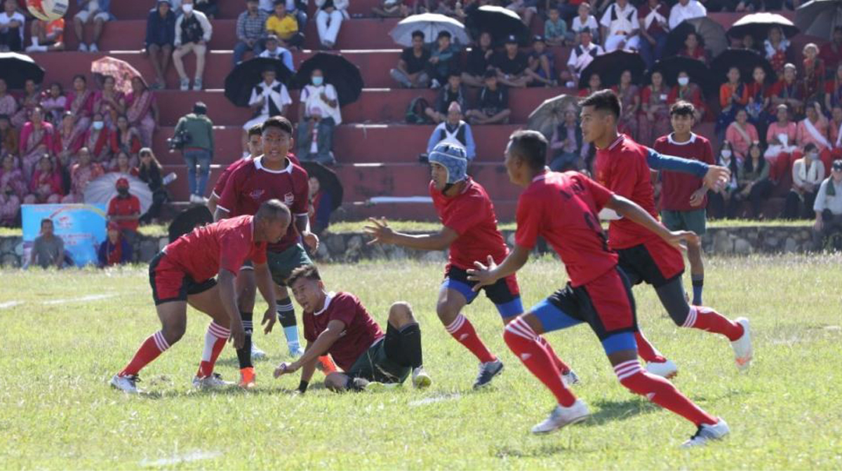 नवौं राष्ट्रिय खेलकुद : रग्बीमा आर्मी, एपीएफ र लुम्बिनी फाइनलमा