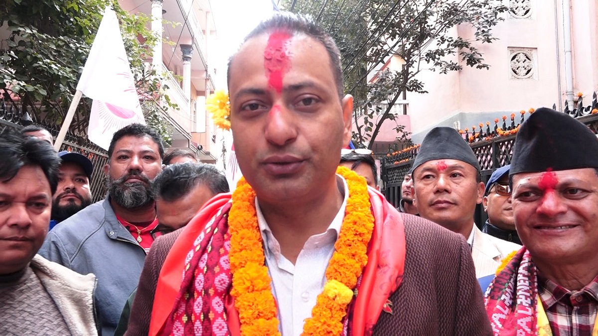 काठमाडौं १ का मतदाताहरूको घाउ निको पार्न मैले जित्नैपर्छ : किरण पौडेल