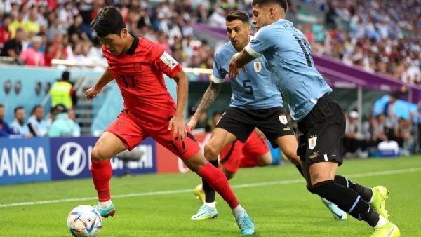 कतार विश्वकपः उरुग्वे र दक्षिण कोरियाबीचको खेल बराबरीमा सकियो