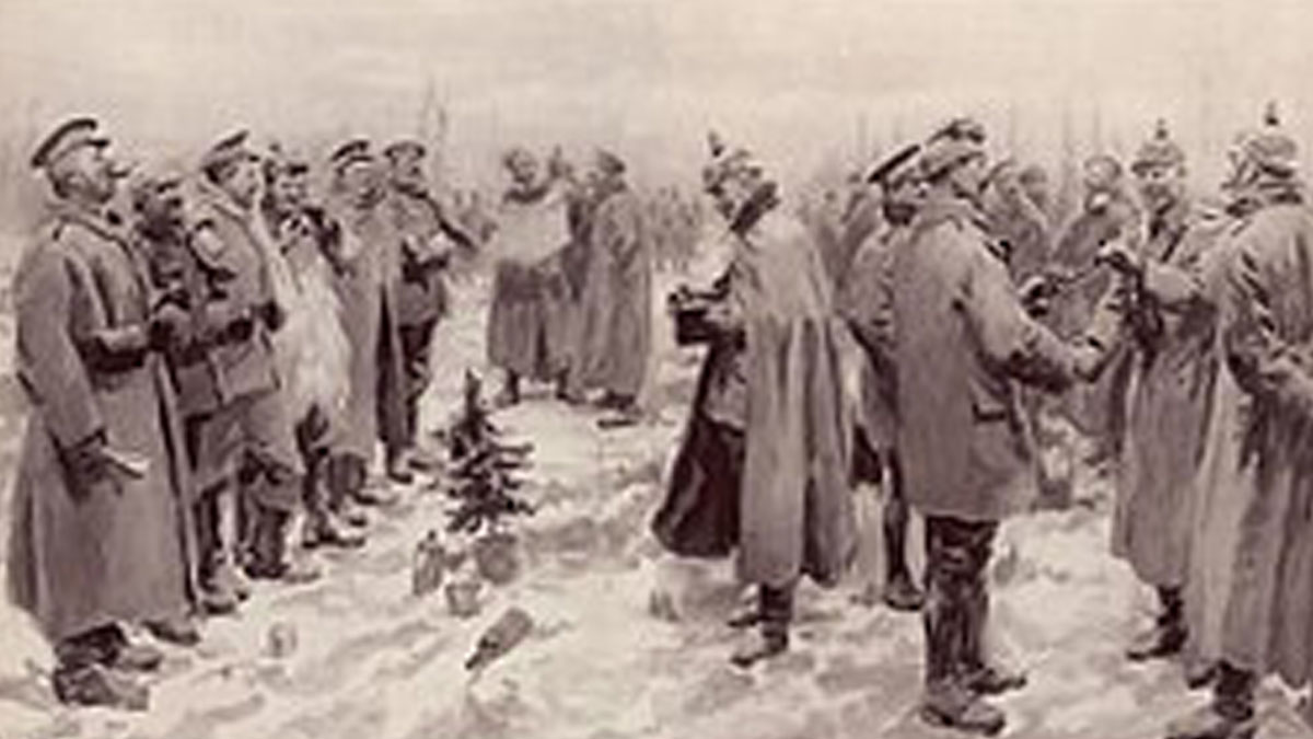 जब क्रिसमसका लागि जर्मन र ब्रिटिशबीच युद्धविराम भयो