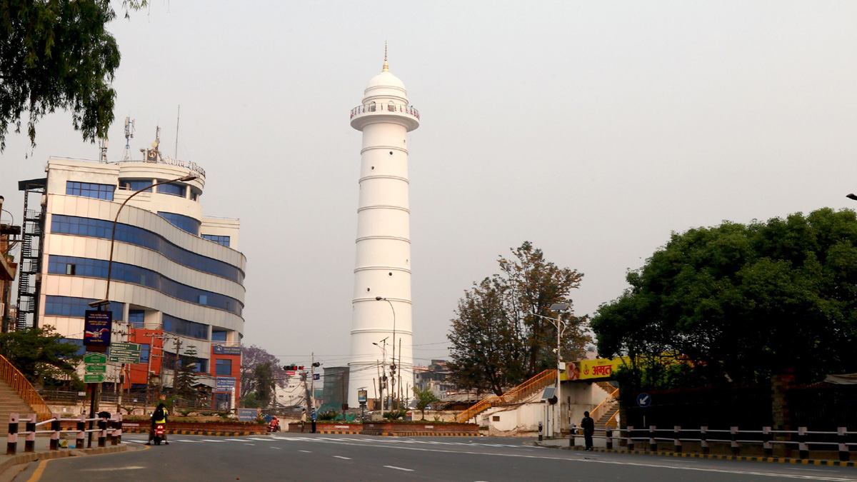 राेकियाे धरहरा पुनर्निर्माणको काम