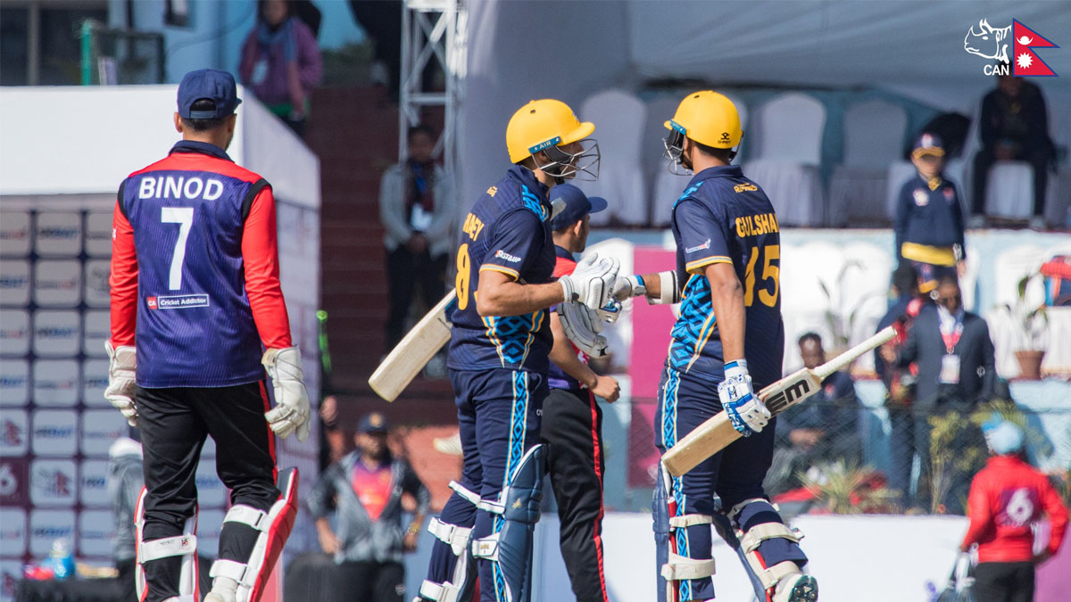 नेपाल टी–२० क्रिकेट लिग : सुपर ओभरमा लुम्बिनीले फार वेस्टलाई हरायाे