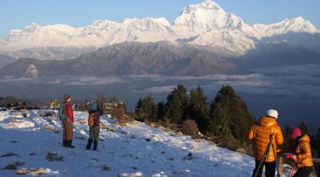 जनवरीमा ५५ हजार विदेशी पर्यटकले गरे नेपाल भ्रमण