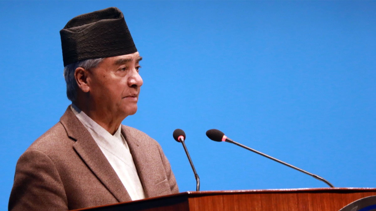 नेपाली कांग्रेस संसद्मा जिम्मेवार र रचनात्मक भई प्रस्तुत हुन्छ : देउवा
