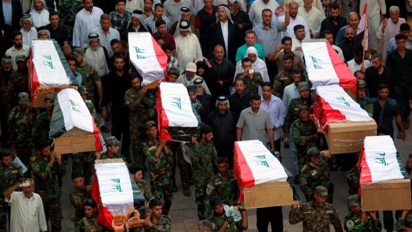 एक हजार बढी सैनिकहरूकाे सामूहिक हत्या अभियाेगमा इराकमा १४ जनालाई मृत्युदण्ड