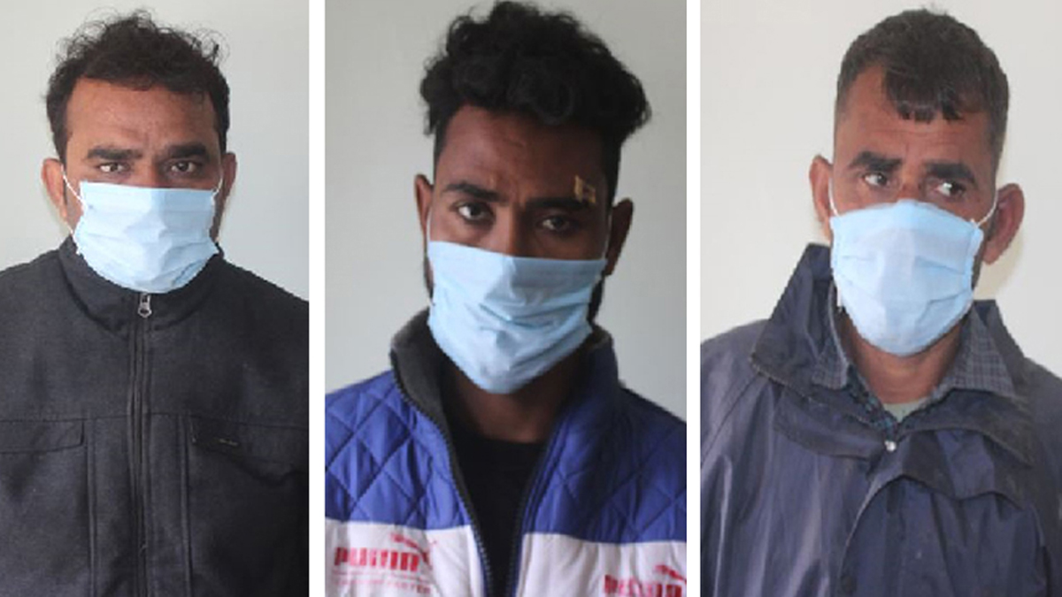 कञ्चनपुरमा ७ राउण्ड गोली र कटुवा पेस्तोलसहित तीन जना भारतीय नागरिक पक्राउ