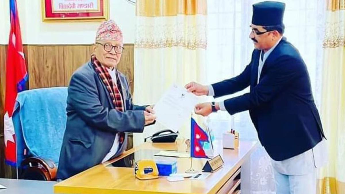 लुम्बिनी प्रदेश सरकारको मुख्य न्यायाधिवक्तामा पौडेल