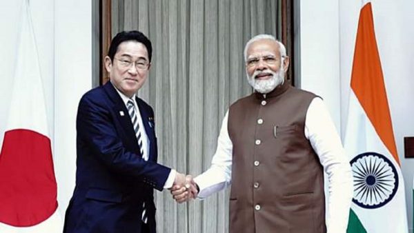 भारत र जापानका प्रधानमन्त्रीबीच भेट, इन्डो–प्यासिफिक क्षेत्रमा नयाँ रणनीति अपनाउने घोषणा