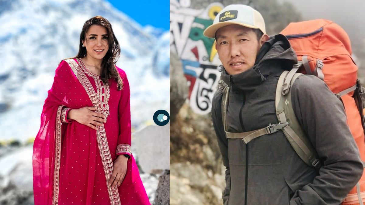 यस वर्षको पहिलो सगरमाथा आरोही बने नेपालका पासाङतेम्बा र पाकिस्तानी आरोही नैला