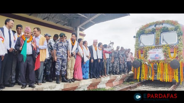 भङ्गहा-जनकपुर-जयनगर रेल सेवा पुनः सञ्चालन
