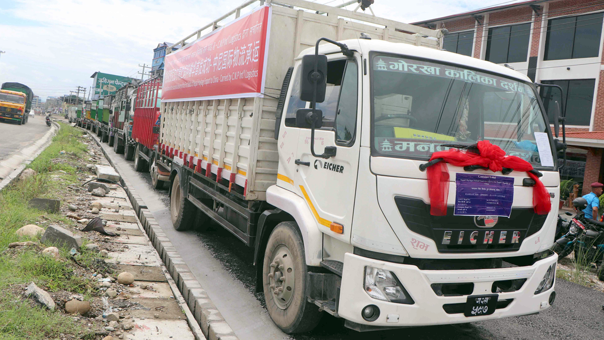 नेपालबाट पहिलो पटक पशुआहार चीन निर्यात