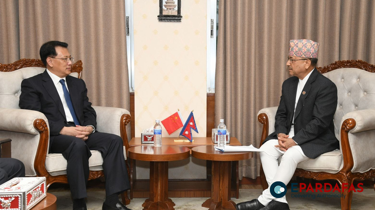 राष्ट्रपति सीको नेपाल भ्रमणमा सहमती भएका योजना कार्यन्वयन मेरो भ्रमणको उद्देश्य होः चिनियाँ नेता युआन