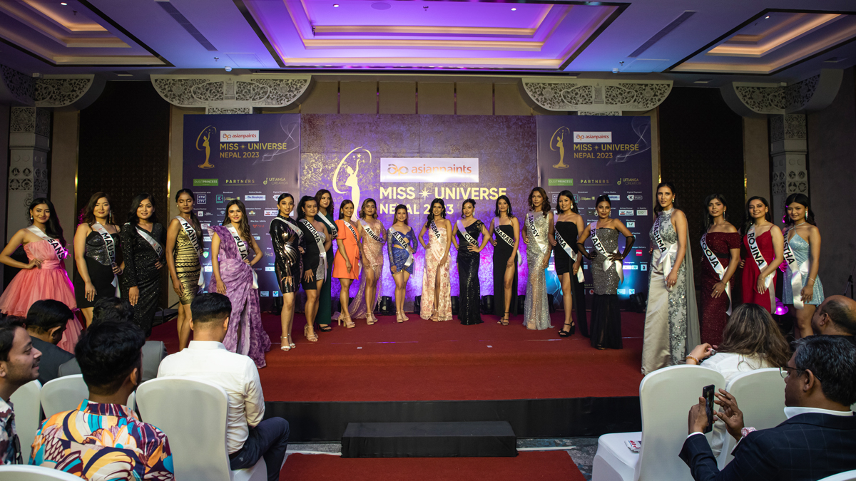 ‘मिस युनिभर्स नेपाल-२०२३’ को ग्राण्ड फिनालेमा २२ युवतीबीच प्रतिस्पर्धा हुने