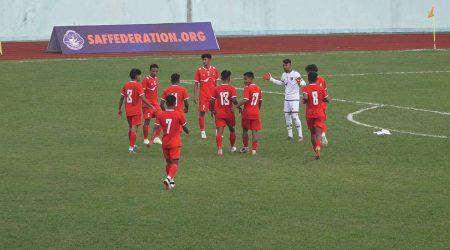 साफ च्यापियनशिप फुटबल : नेपाल सेमिफाइनलमा प्रवेश
