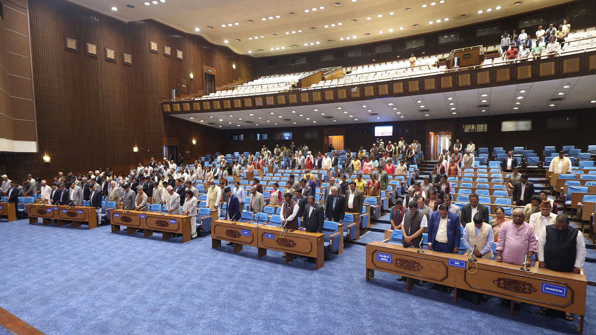 सुवास नेम्वाङको निधनमा संसदको दुवै सदनबाट शोक प्रस्ताव पारित