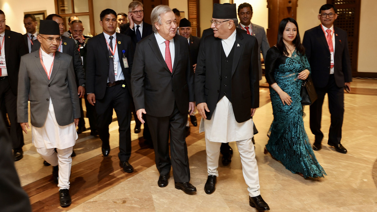 राष्ट्रसंघका महासचिवको नेपाल भ्रमणले शान्ति मिसनमा जगाएको आशा