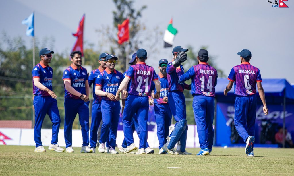त्रिदेशीय टि–२० सिरिज : हङकङलाई ७९ रनले हराउँदै नेपाल फाइनलमा