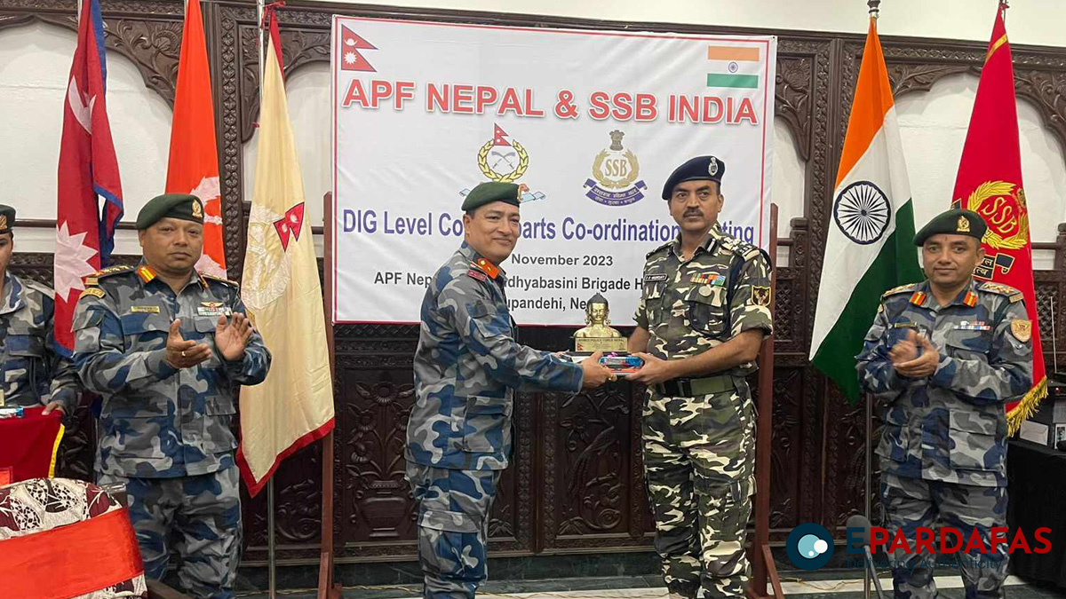 नेपाल–भारत सीमा समन्वयात्मक बैठक सम्पन्न