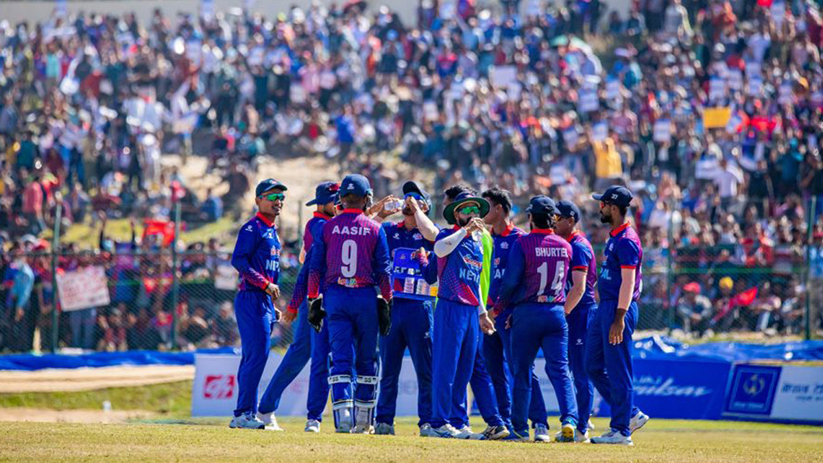 त्रिदेशीय ट्वान्टी–२० शृंखलाको पहिलो खेलमा आज नेपाल र नामिबिया भिड्दै