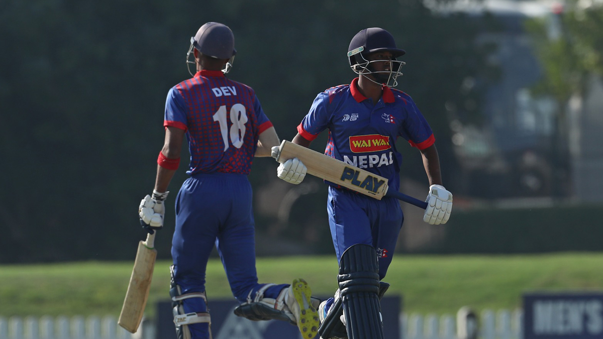 यू-१९ एसिया कप : नेपाल भारतसँग ५२ रनमै अलआउट