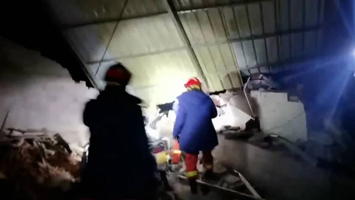 चीनको उत्तरपश्चिममा भूकम्प, एक सयभन्दा बढीको मृत्यु
