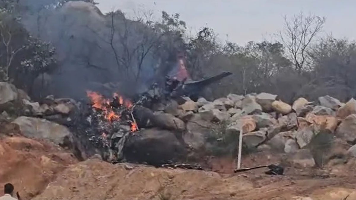 भारतीय वायुसेनाको विमान दुर्घटना, दुई जना पाइलटको मृत्यु