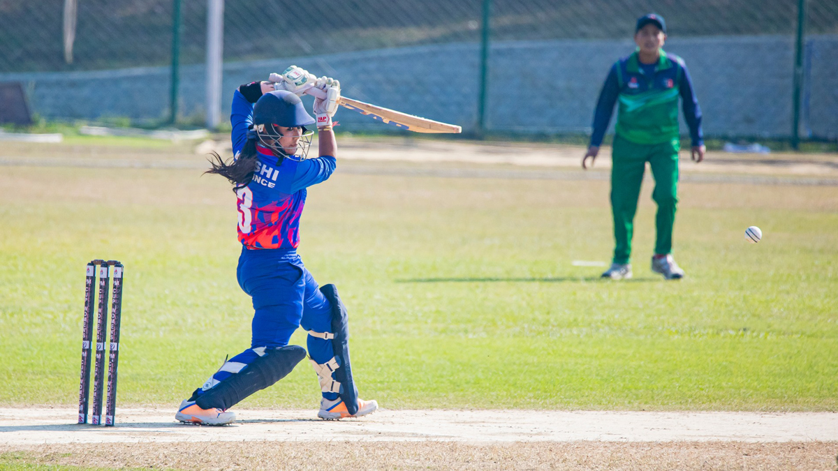 प्रधानमन्त्री कप महिला क्रिकेट : कोशीले सुदूरपश्चिमलाई हरायो