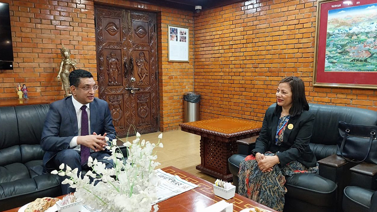 काठमाडौं आइपुगे श्रीलंकाका विदेशमन्त्री
