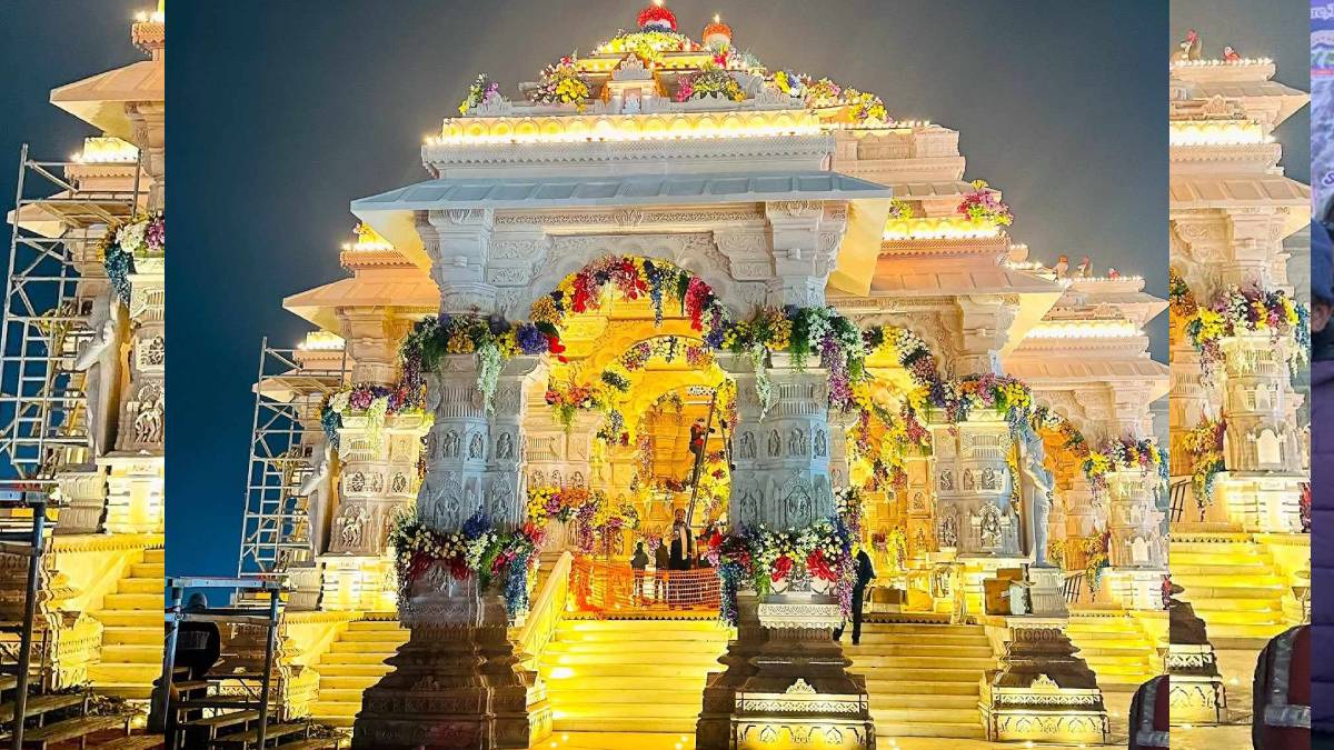 अयोध्याको राम मन्दिरमा आज प्राणप्रतिष्ठा हुँदै
