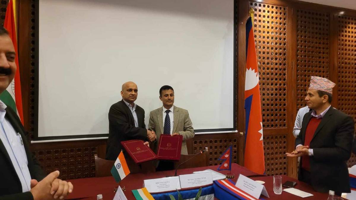 नेपाल-भारत अन्तर सरकारी समितिको बैठक : अन्तरदेशीय कनेक्टिभिटीलाई थप सुदृढ गर्नुपर्नेमा जोड