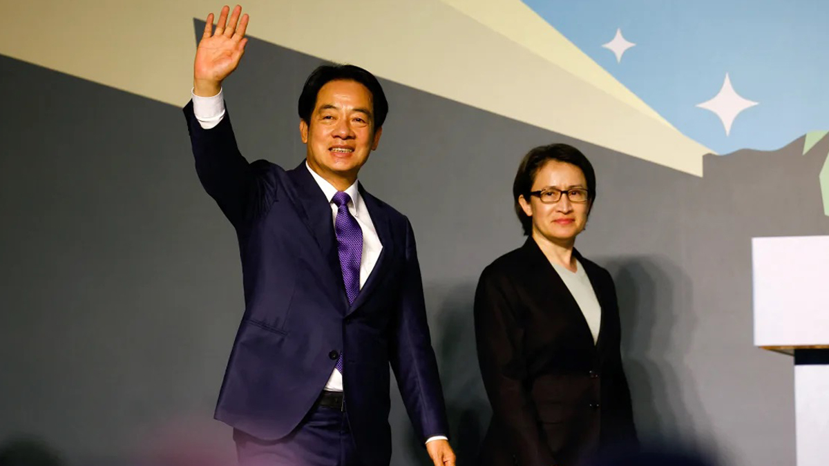 ताइवानको राष्ट्रपति चुनावमा लाेकप्रिय मतसहित चीनविरोधी उम्मेदवार विलियम लाइ विजयी