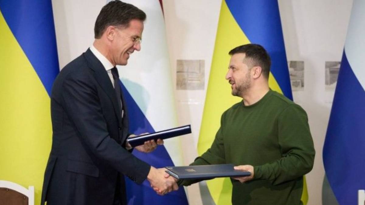 युक्रेन र नेदरल्याण्डबीच सुरक्षा सम्झौतामा हस्ताक्षर