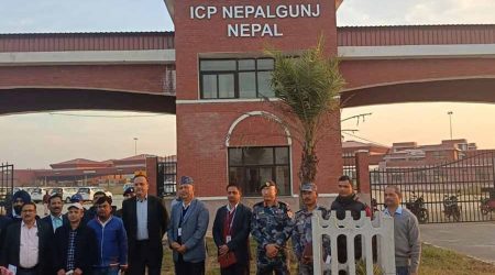 भारतको सहयोगमा निर्मित नेपालगन्जको आईसीपी सञ्चालनको तयारी