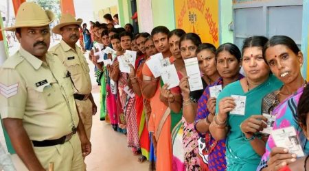 भारतमा लोकसभा निर्वाचन : पाँचौं चरणको मतदान जारी